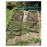 Two 6 foot Heavy Metal Ramps