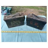 2 Empty Amo Boxes