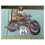 Route 66 Tin Sign
