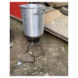 Propane Turkey Fryer with Base and Pans