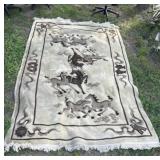 9 1/2 ft x 6 ft Area Rug