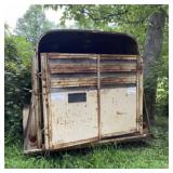 1986 Rawhide Stock Trailer, All Tires Up, Lights