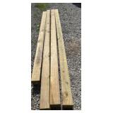 3 12ft 1 10ft 6x6 Lumber Treated