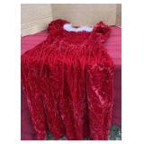 Mrs. Claus  Zip Up Dress