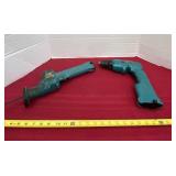 Makita Battery Operated Drill and Reciprocating