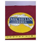 Cast Iron Michelin Tires Hanging Sign