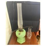 Aladdin Oil Lamp with 2 Chimneys