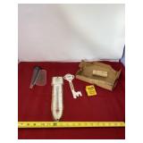 Effingham Equity Thermometer, Rain Gauge, Cooking