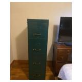 Four Drawer Metal Filing Cabinet