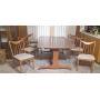 Dyrlund Style Mid-Century Trestle Dining Room