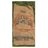 Genesee Valley Red Kidney Beans Burlap Bag