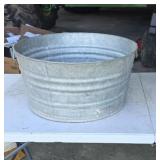Galvanized Wash Tub
