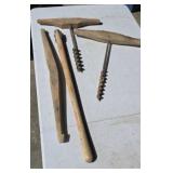 Gimbal Stick Barn Augers