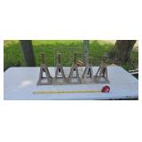 Metal Stabilizing Trailer Jacks