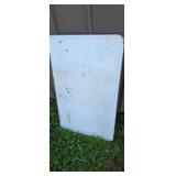 40 1/2' X 25' Porcelain Kitchen Bakers Cabinet