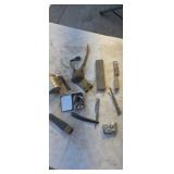 Old Straight Razor Shucking Peg Glass Cutter