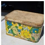Vintage 1960s Huge Kitsch Metal Flower Power
