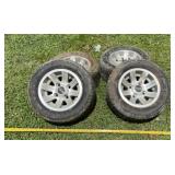Club Car Wheels and Tires 205/50-10