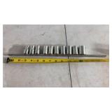 Craftsman Socket set with organizer Metric 1/2