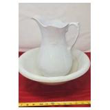 Anchor Pottery Pitcher and Basin