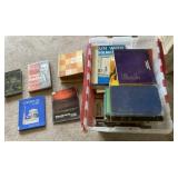 Books including Courts of Law, Dr. Poison