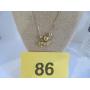 14K Guardian Angel .999 Gold,14K Pendant Necklace