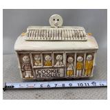 1960s Treasure Craft "Cookie Trolley" jar