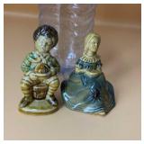 Wade England ceramic figurines from the "Nursery