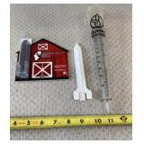 Promotional Rain Gauges-Golden Harvest, Farm