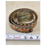 1979 Remington "Running White-Tailed Deer" belt
