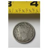 1883 Liberty Head "V" Nickel, specifically the