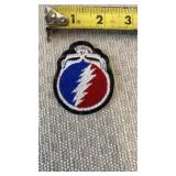 Grateful Dead "Steal Your Face" patch.
