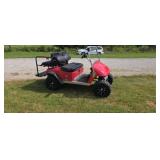 EZ-GO Electric Golf Cart with Led Light Strip,