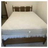 Mediterranean Style Bed Frame, Head Board and