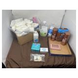 Cotton Swabs, 70% Alcohol, Hand Soap, Deodorant