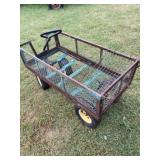 Metal Cart With Flat Tires