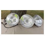 Clip On and Hanging Heat Lamps Without Bulbs