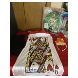 Queen Of Hearts Costume Fits Sizes 4 to 10