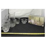 Gorham Bowl, Votive and Vase Set , Pitchers,