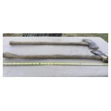 Two Axes Long Handled