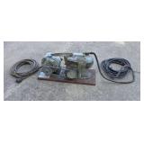 Fabulous 1940s Vintage Art Deco Air Compressor,