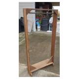 Wood Clothes Rack