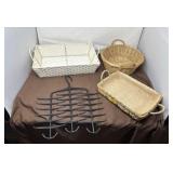 Baskets with Hangar