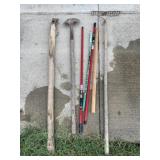Shovel, Rake, Broom Handles