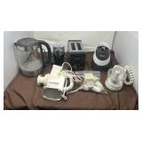 Coffee Mug Heater, Mixers, Salad Shooter, and