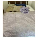 4 Heated Blankets and Purple Queen Size Comforter