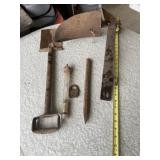 Small Metal Shovel, Plow End