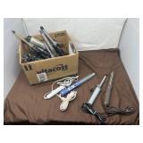 Box of Curling Irons