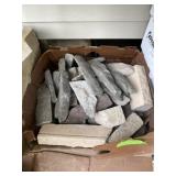 Box Of Stone Pieces