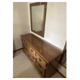 60 1/2x19x18 Dresser with Mirror